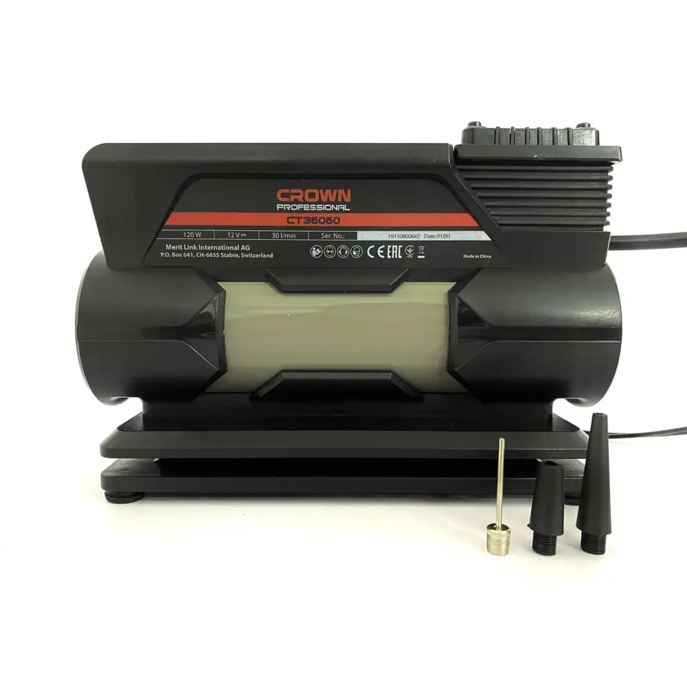 Compresora para auto 120W CROWN